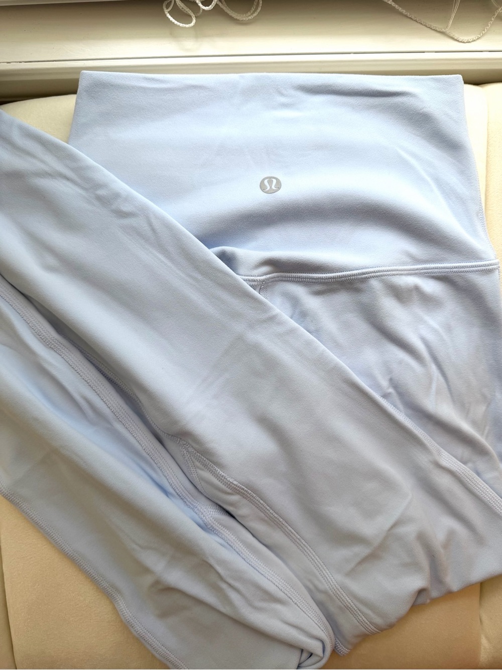 Lululemon Light Blue High-Rise Leggings